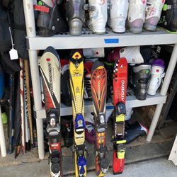 Kids Skis 80-90 And Boots