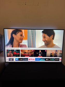 Samsung 58” + 55” Smart TVs w/ Wall Mounts & LED Backlights