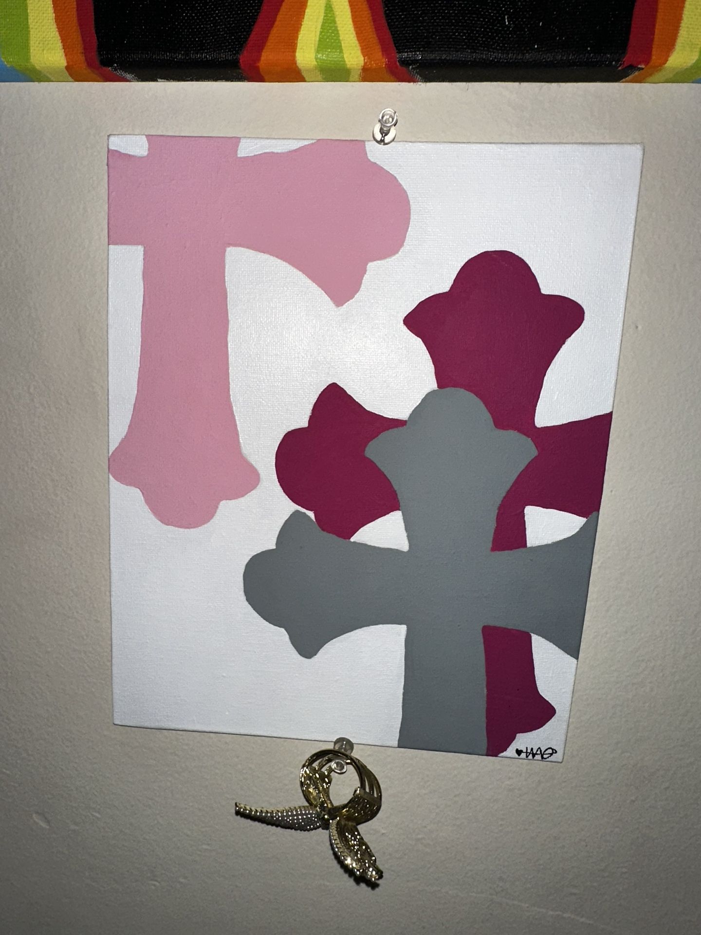 Chrome Hearts painting