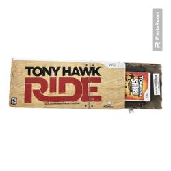 Wii Tony Hawk: Ride Skateboard Bundle (Game Included)