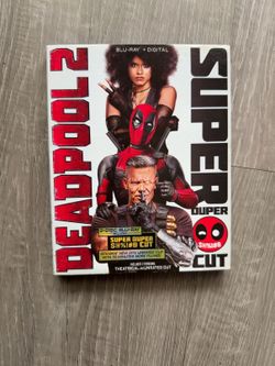 Deadpool 2 Super Duper Cut Blu-ray + DVD with Slipcover