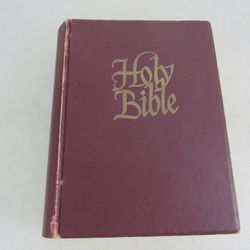 The Holy Bible KJV J.J. Little & Ives Co. Inc. 1959 Vtg. Family Bible


