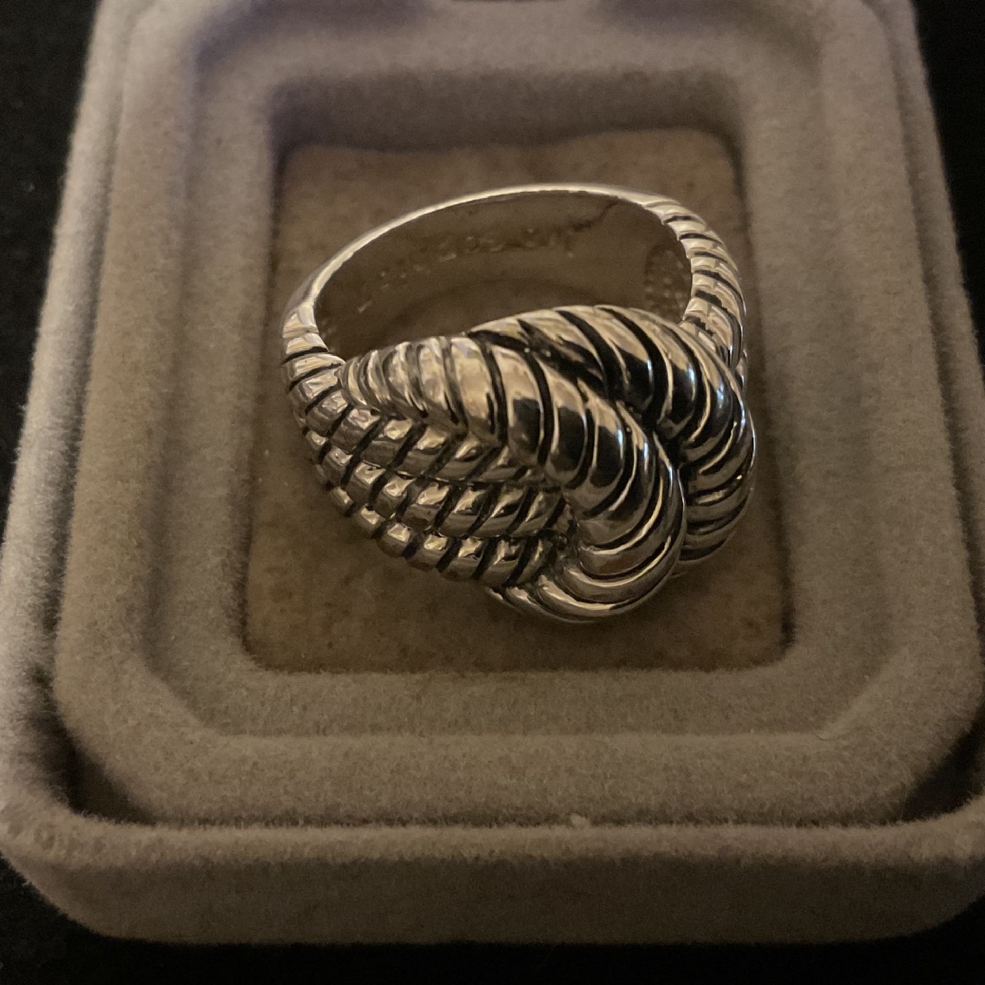 3 SilverTone Rings..All Sizes 7,by Lia Sophia