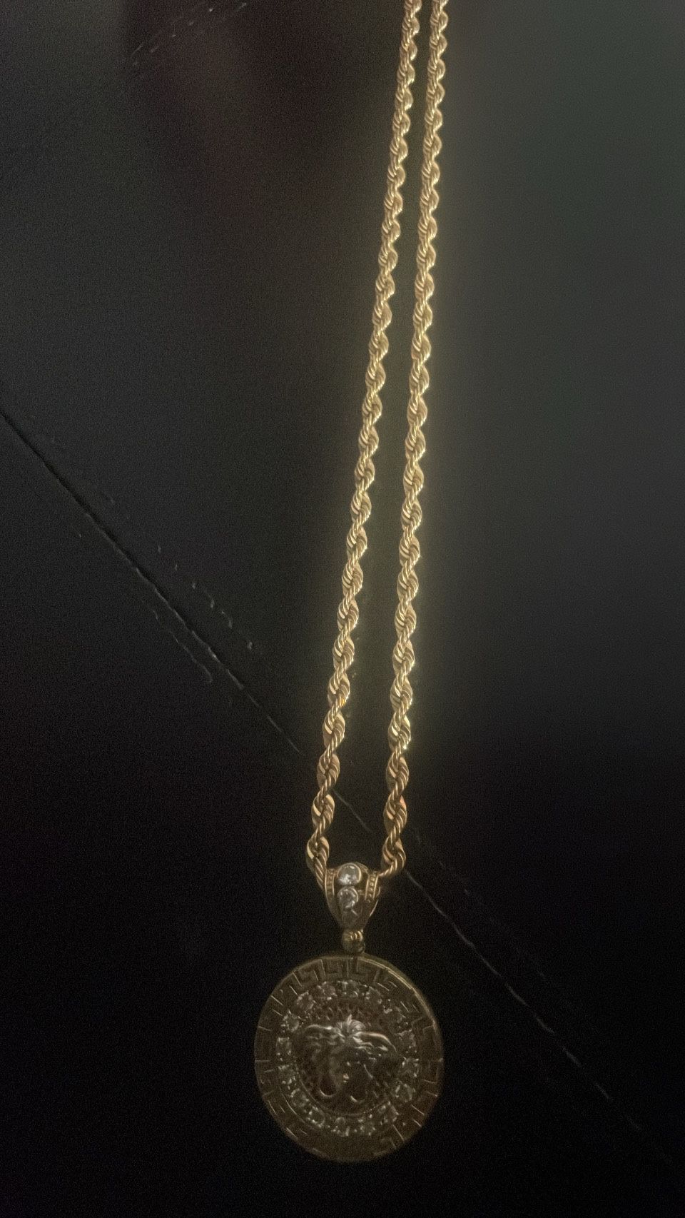 Versace 10k Gold Chain