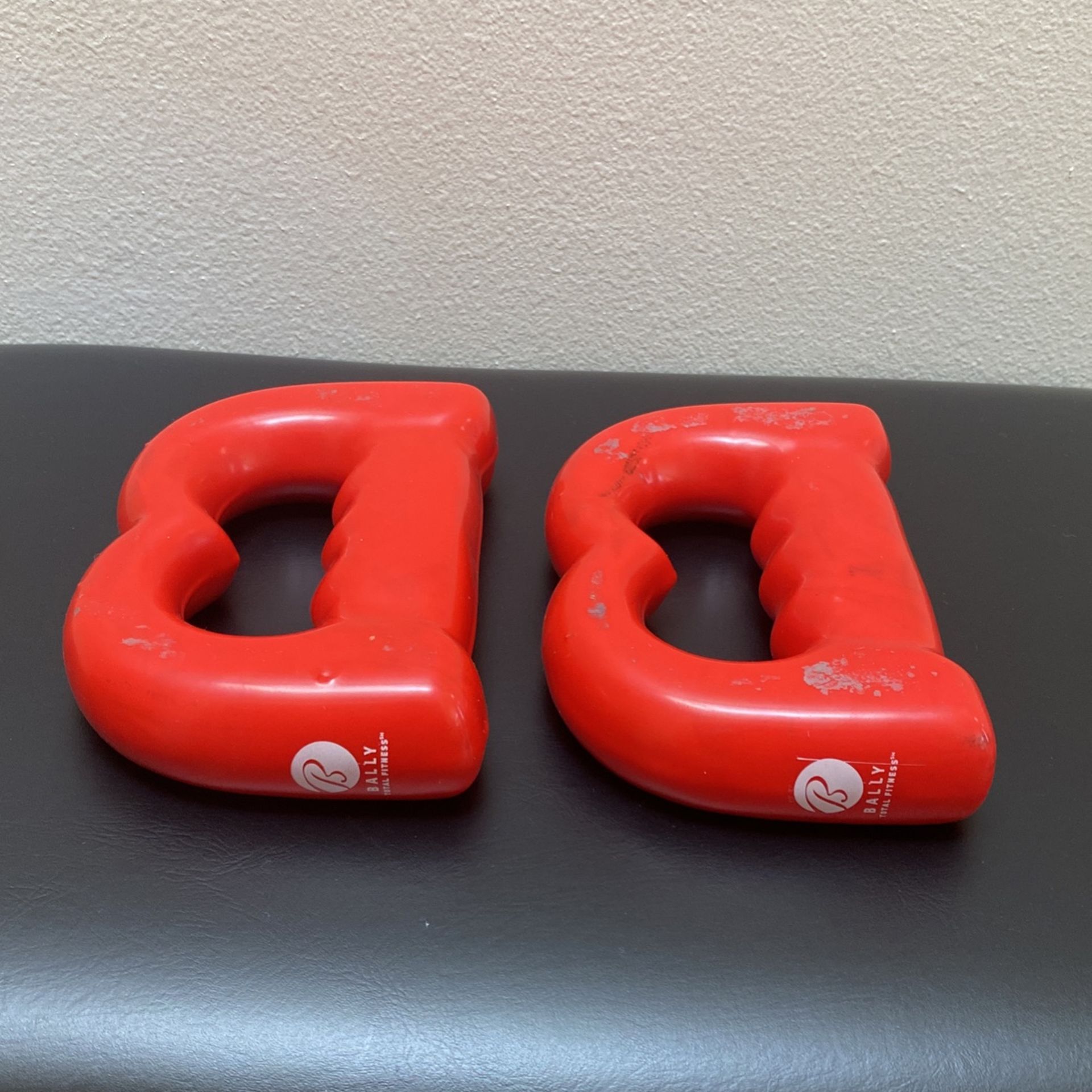 Pair Of Bally Total Fitness 5 lb. Hand Weights