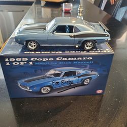 Acme 1969 Coco Camaro 1 of 1 autograph by Cleo Shelby   Carrol Shelby  Wife