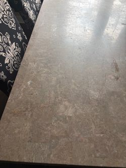 Marble table /5 chairs