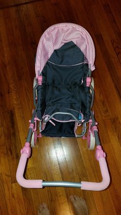 Baby Doll Stroller With Baby Carrier