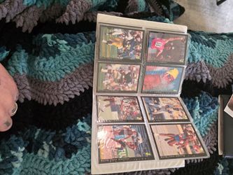 Classic World Class Athletes Trading Cards Binder