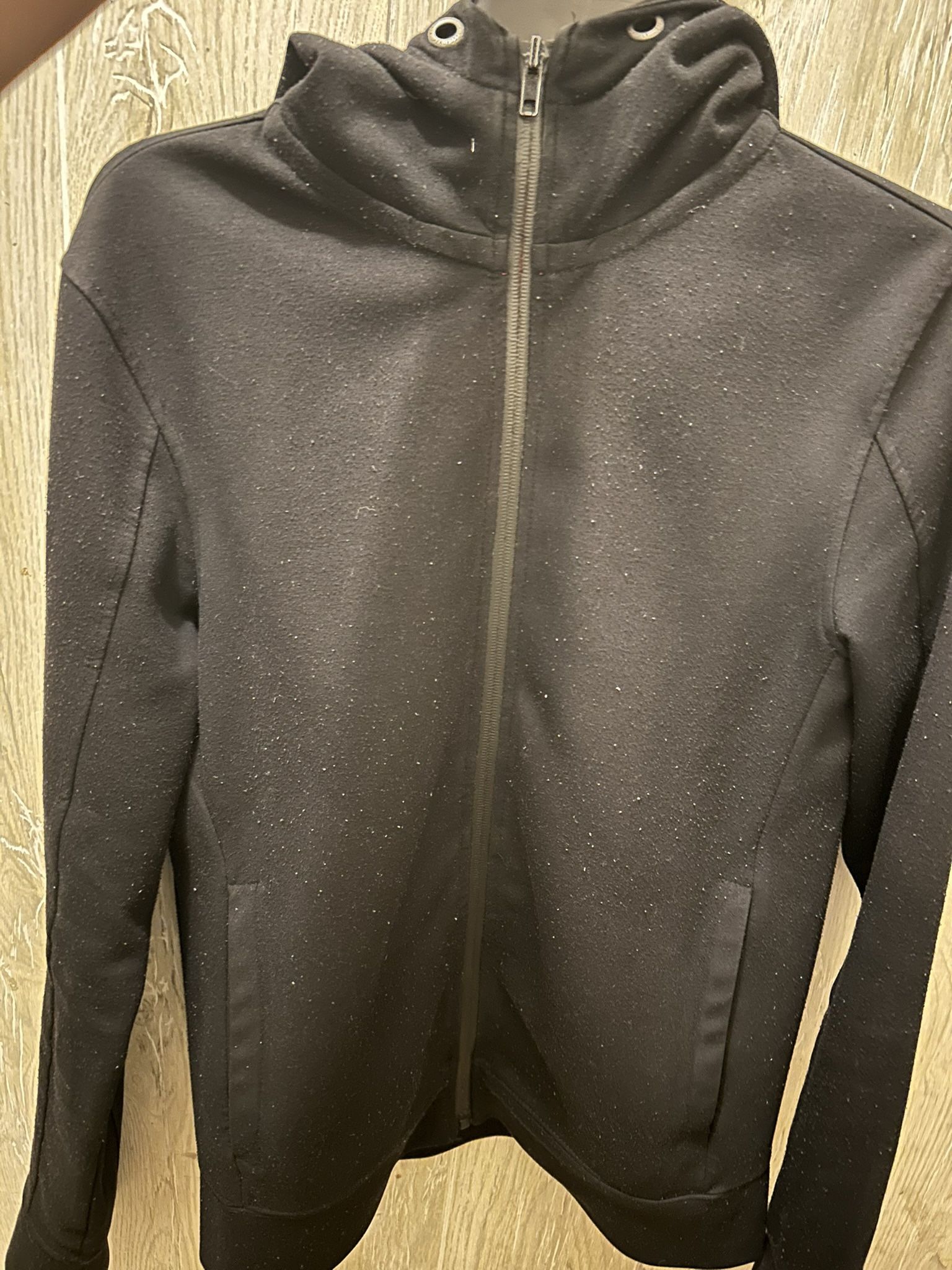 black jacket