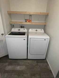 Samsung Washer And Gas Dryer Set 