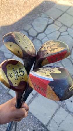 Power bilt set of woods and driver