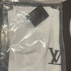 White Lv Shirt 