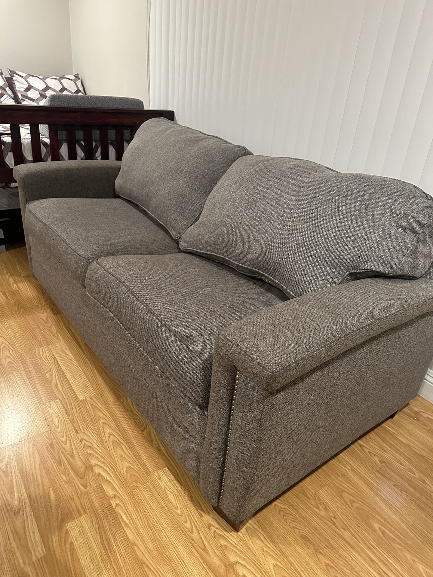 Sleeper Sofa With Memory Foam Mattress (full Size)