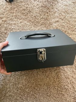 Small safe with key