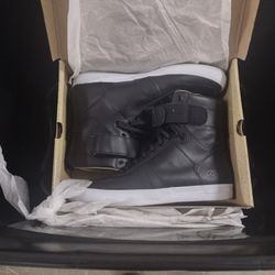 RADII Vertex Slick Black Perf Leather