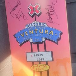 Stolen 2024 Signed Ventura Xgames Skateboard
