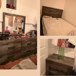 Recamara Bedroom Set Furniture Ashley 