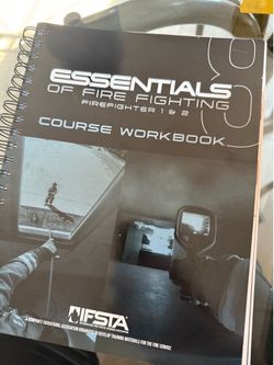 Essentials of Fire Fighting Workbook 8th Edition