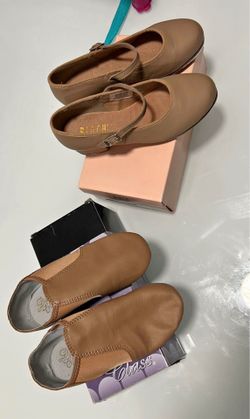 Jazz and tap shoes