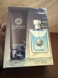 Versace Pour Homme Cologne Gift Set – NEW Sealed
