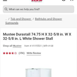 Durastall Model #68 Shower