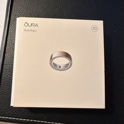 Oura Ring 4  Size10 In Rose Gold.  With Charger 