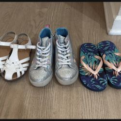 Lot of 3 girls shoes. Sz. 11-12