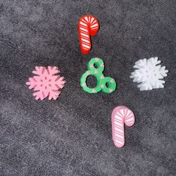 ✨ Christmas Acrylic Straw Toppers – NEW ✨