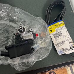 Power Steering Pump And Serpentine Belt