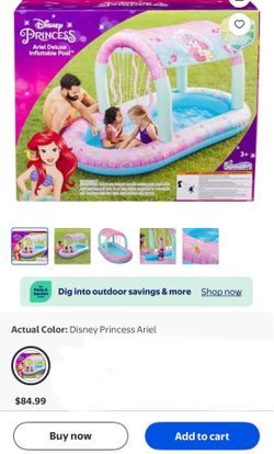 Princess inflatable pool