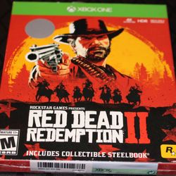 Red Dead Redemption II Steelbook Xbox One New