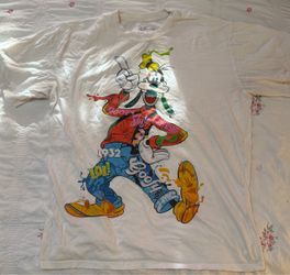 Goofy Shirt, Disneyland, Vintage, Size L