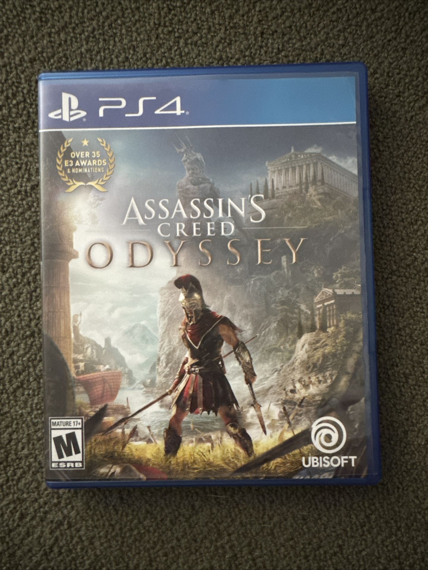Assassin's Creed Odyssey (PS4, 2018) Complete w/ Case & Disc - Very Good!