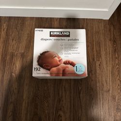 Size One Kirkland Signature Diapers 