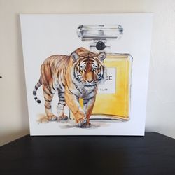 Versace Hand Painted Canvas Home Decor 