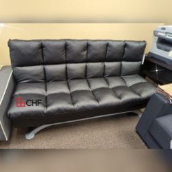 Adjustable futon sofa sleeper $299 ( Black and Brown available )