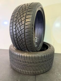 V908 255 35 19 96Y Continental ExtremeContact 2 Used Tires 50%-60% Life