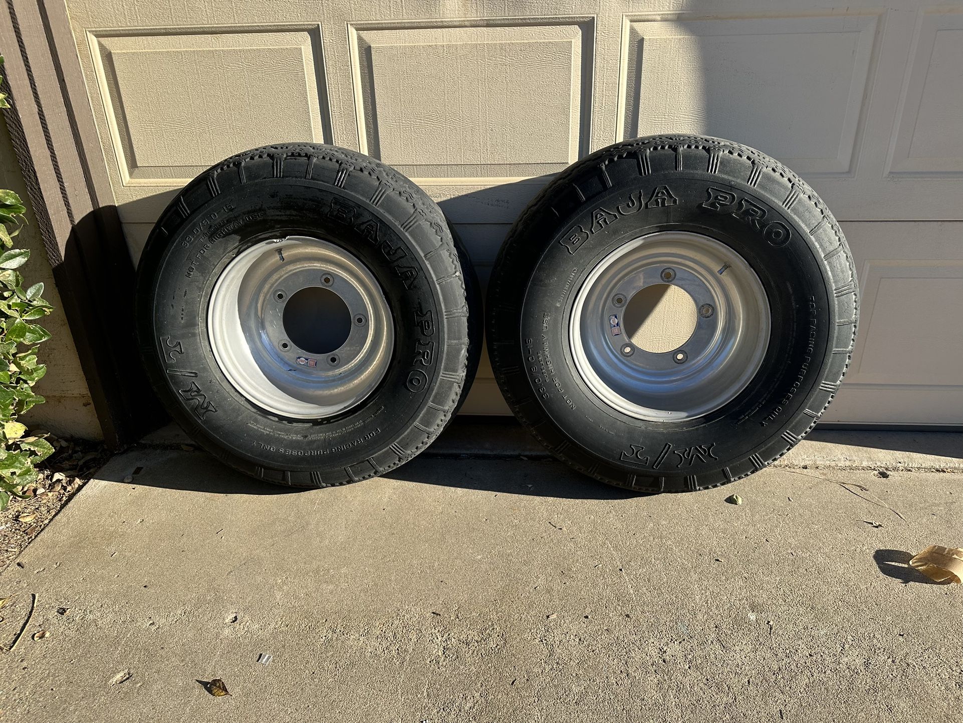 15” Dune Buggy Off Road Wheels And Tires