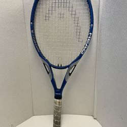 HEAD Metallix Metal 4 Tennis Racket  Racquet 4 3/8" Grip Size Flexpoint - Blue