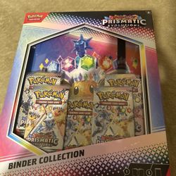 Pokemon prismatic binder collection new