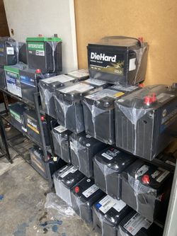 Car batteries