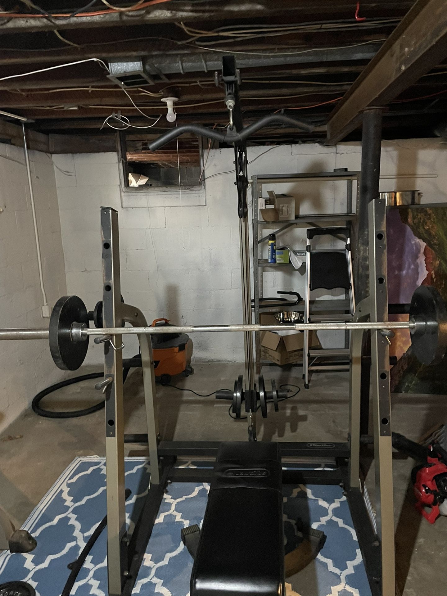 Weight Bench And Weights