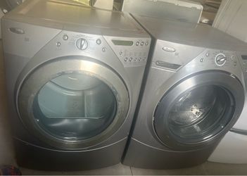 Whirlpool Front Load Washer - Electric Dryer