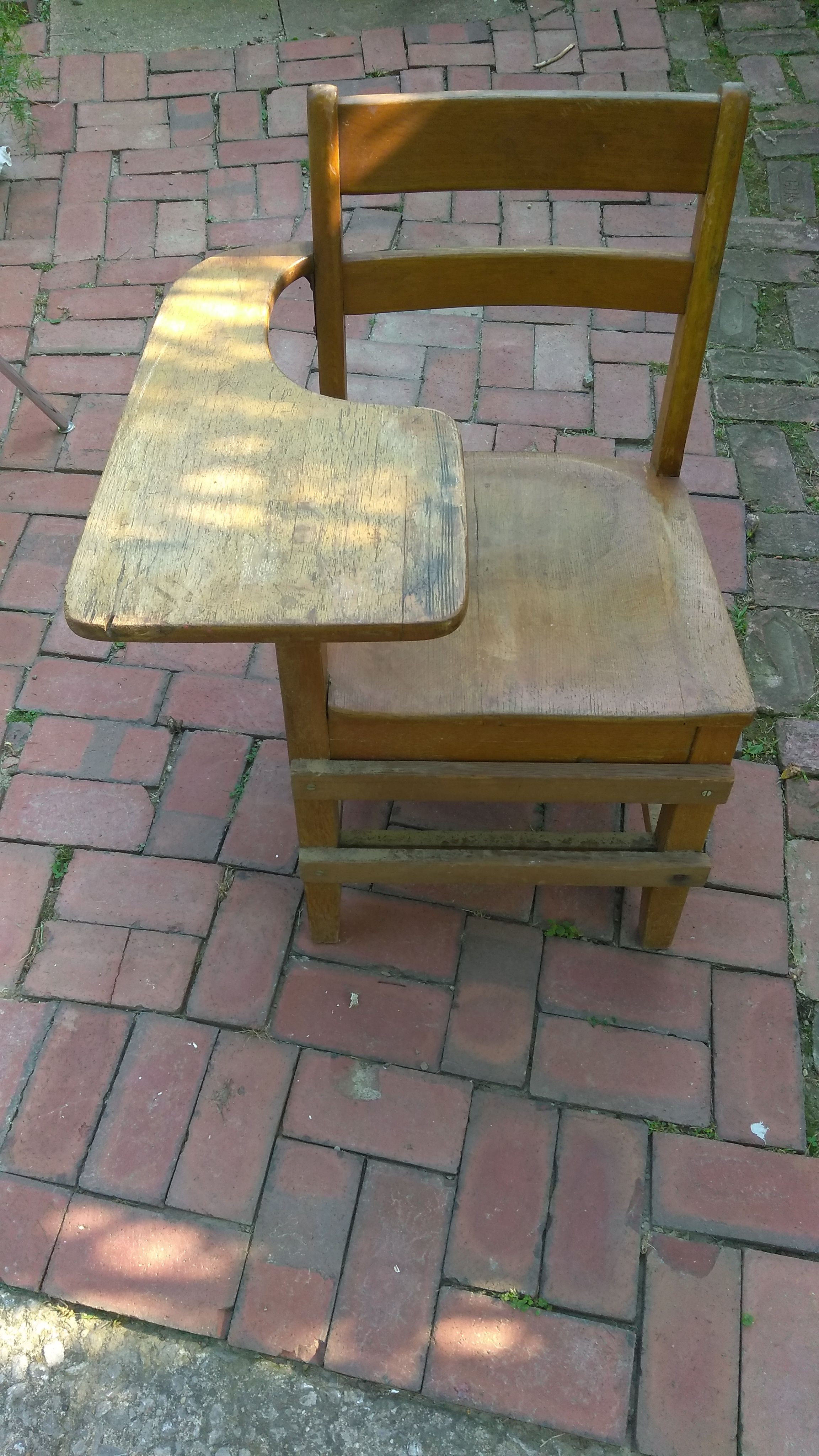 Vintage Oak school desk