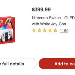 Nintendo Switch OLED white STARTER PACK
