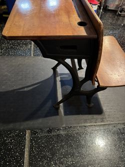 Vintage School Desk