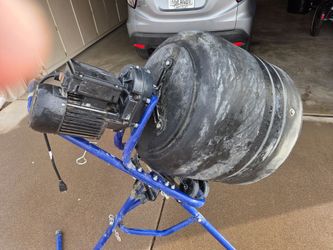 4 cu ft Kobalt Cement Mixer