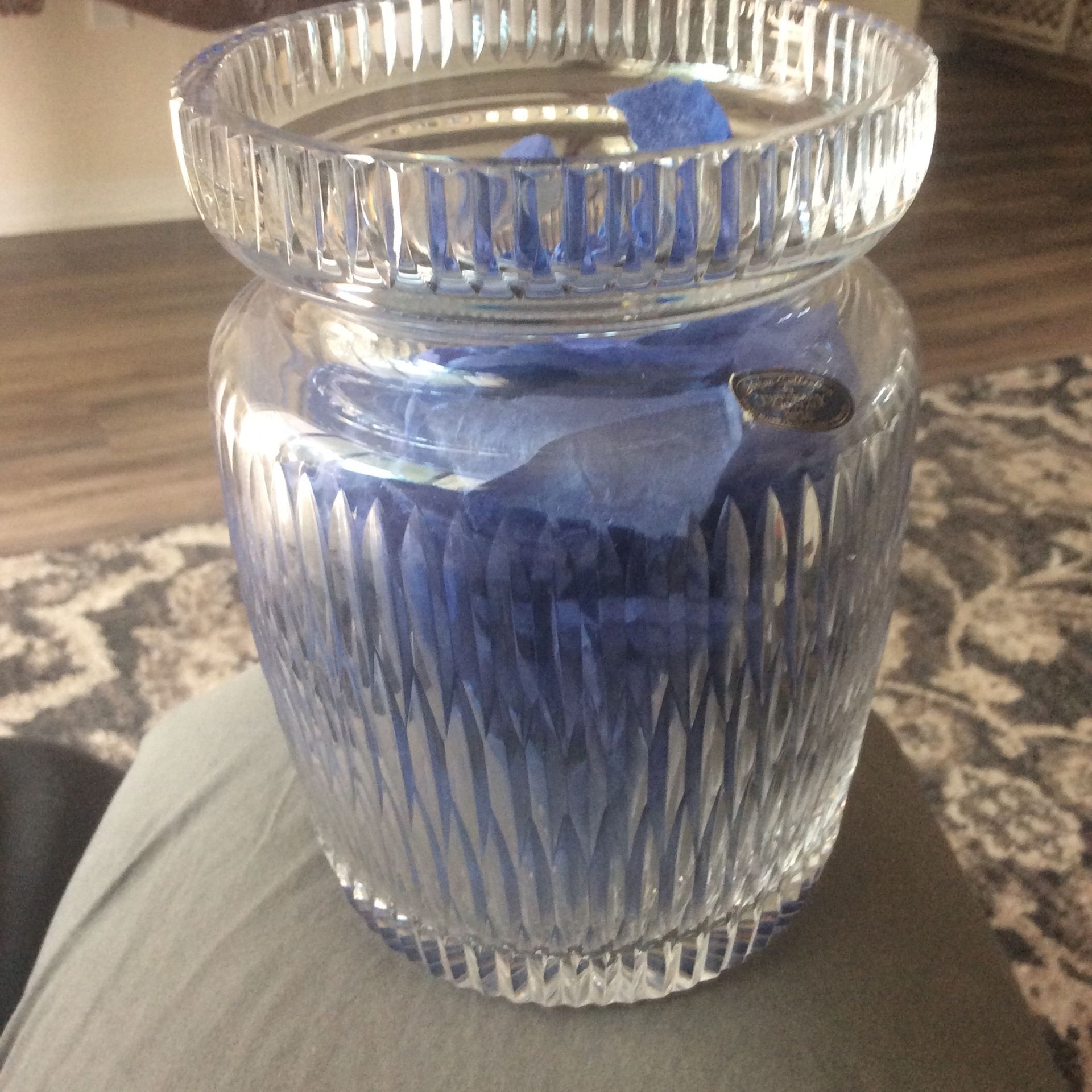 Tipperary Irish Crystal Bisquet Or Candy Jar