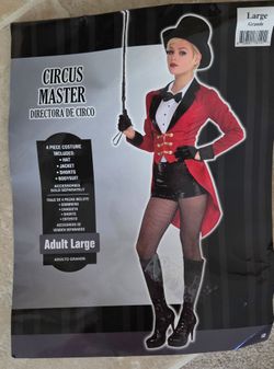 Circus Master Women's Costume (Lg)